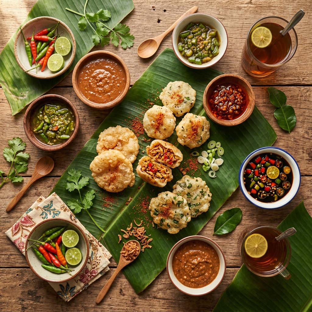 Berbagai varian cireng
